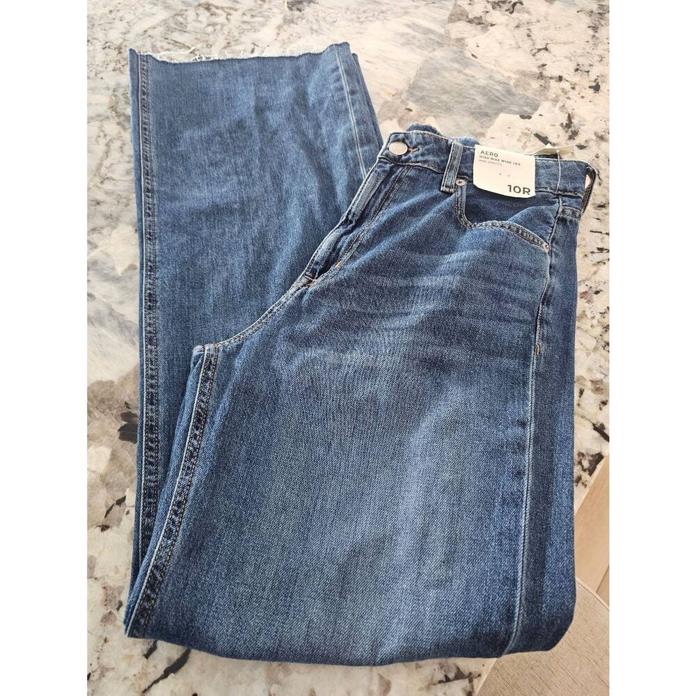Aero high rise wide leg  size 10r